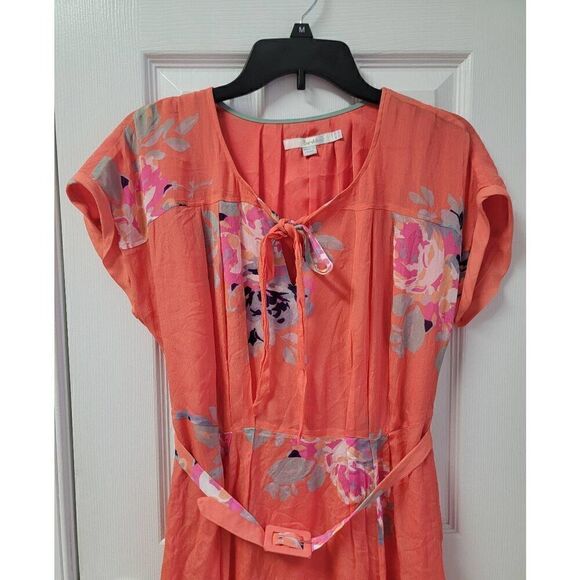 Boden Floral Fit & Flare Summer Dress 6 - Picture 3 of 10